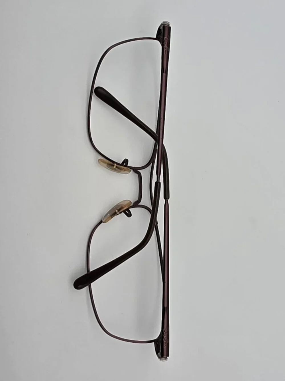 Ray-Ban RB3132 012/47 Brown Aviator Sunglasses Frame w Flexhinge Italy 59-18-130